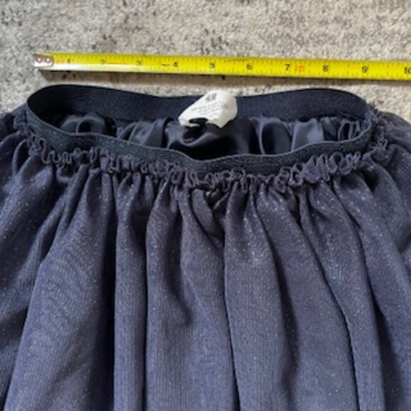 🧡3/15 H&M Navy Tulle/Tutu Skirt US 5T-6 - Picture 2 of 9